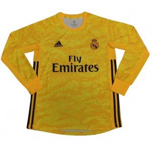 Camisa oficial Adidas Real Madrid 2019 2020 I goleiro manga comprida